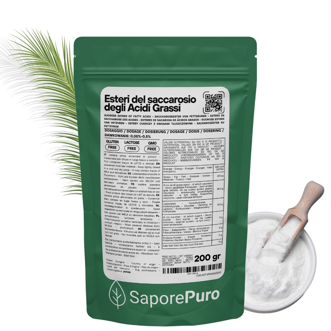 Esteri del Saccarosio - Sucresteri - E473 - SaporePuro